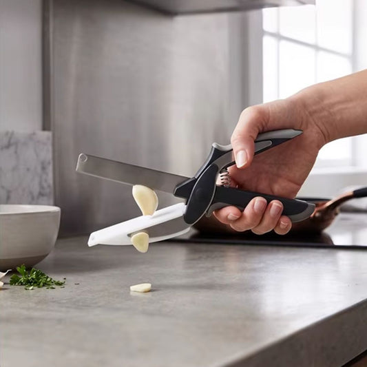 2 in 1 Cutting Board Scissors