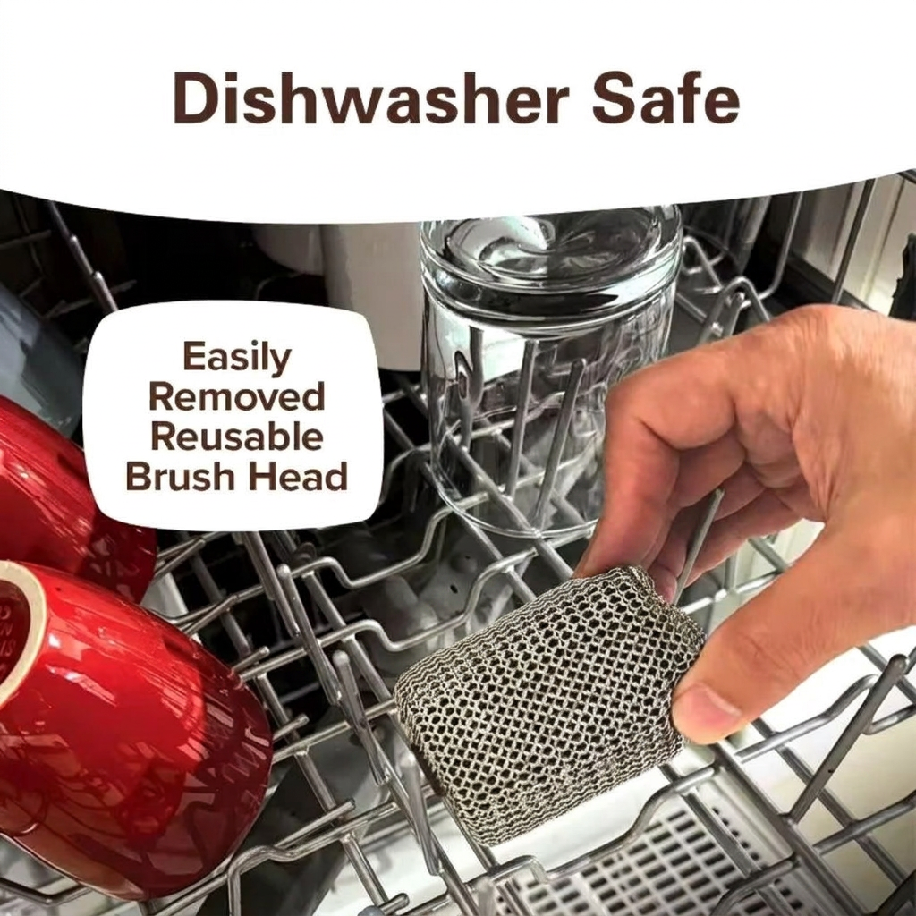 Bristle-Free Electric Grill Brush